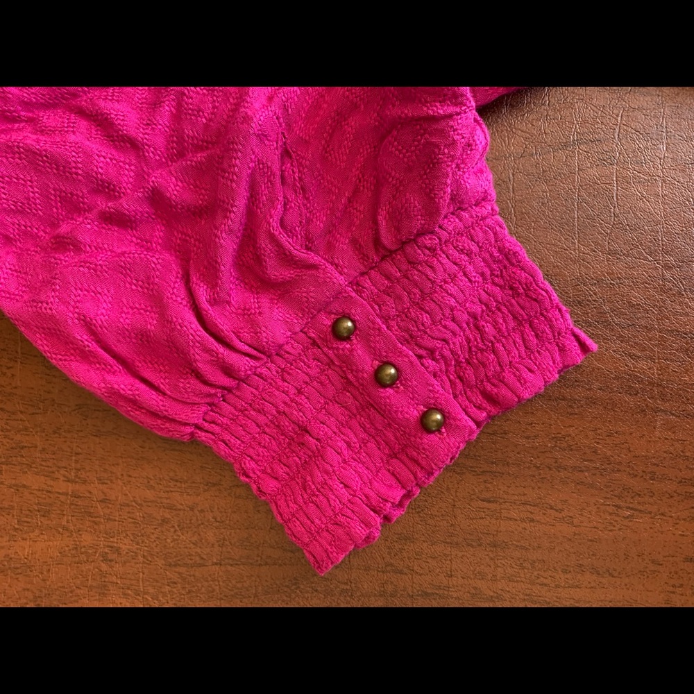 Women’s Anthropologie Maeve Magenta Breanna Wrap Dress